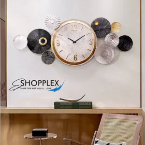 Luxury Modern Multi-Round Wall Clock 3D Home Decor Art CL25