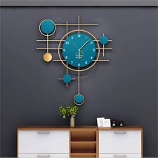 Geometric Wall Clock Painting CL37