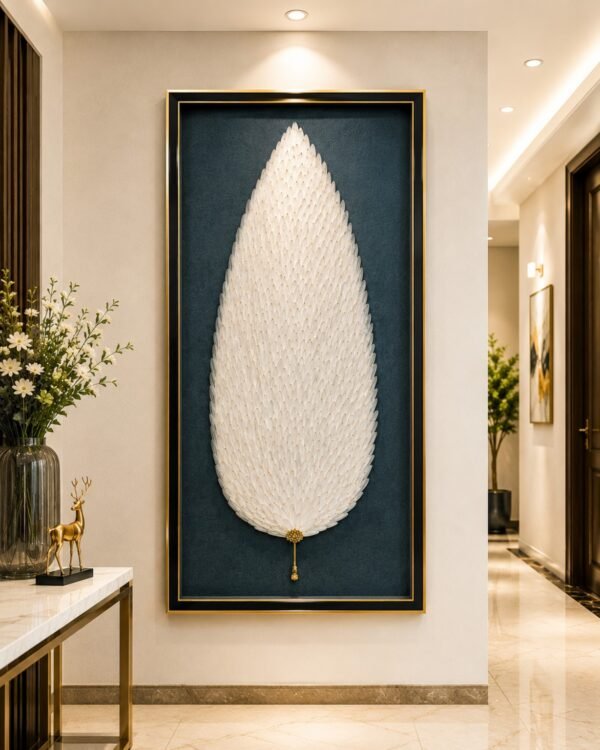 Ethereal White Feather