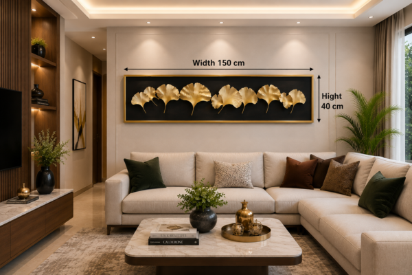 Golden Ginkgo Wall Art